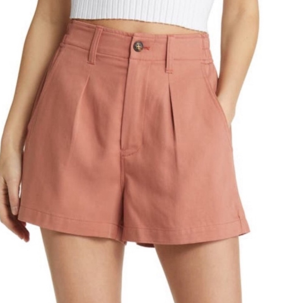 Madewell 2 neale rose pink Women's Tan Shorts